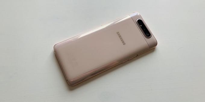 Samsung Galaxy A80: panel trasero