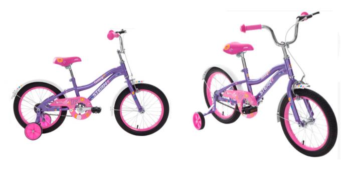 La bicicleta de los niños para las niñas