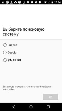 Chrome usuarios móviles en Rusia se ofrecen para elegir el motor de búsqueda. ¿Por qué o por qué
