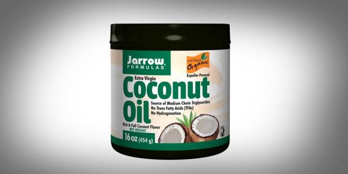 El aceite de coco mediante fórmulas de Jarrow
