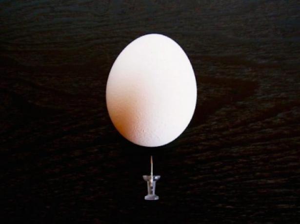 cómo hervir un huevo, por lo que no está agrietada