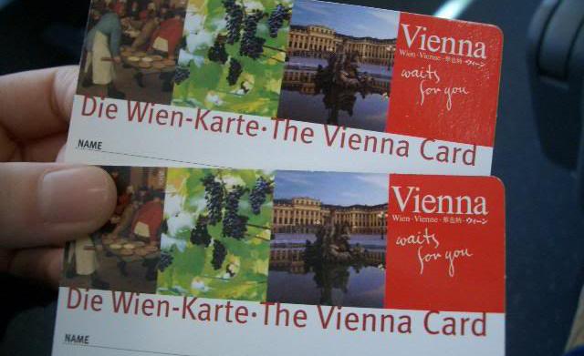 Tarjeta de la Ciudad: Viena