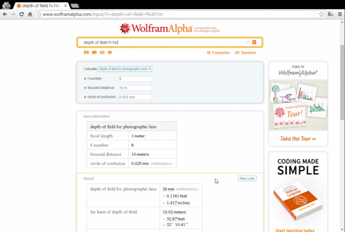 9 trucos con Wolfram Alpha, que facilitarán su vida