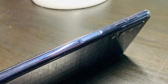 Samsung Galaxy A7: Toma de huellas dactilares