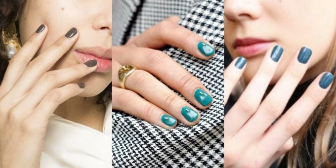 Fashion Nails 2018: el tono de humo