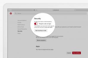 Cómo activar la autenticación de dos factores en Pinterest
