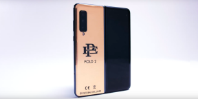 Smartphone plegable del hermano Pablo Escobar - solo Galaxy Fold en película dorada