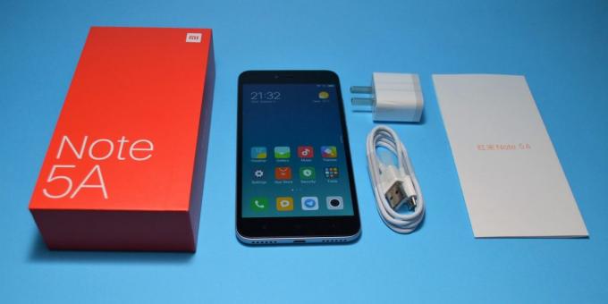 Xiaomi redmi Nota 5a: equipos