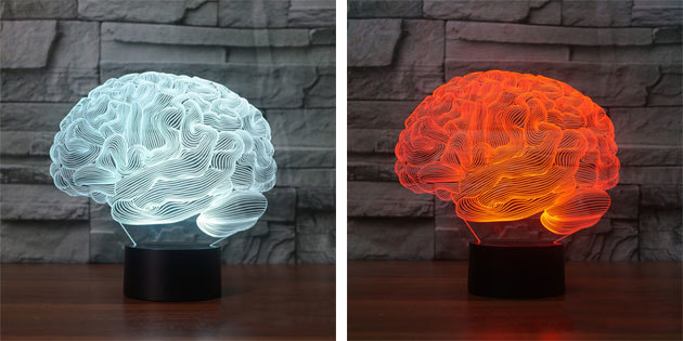 Lámpara "cerebro"