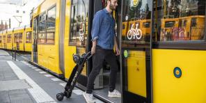 Audi e-tron Scooter - elektrosamokat y el patín