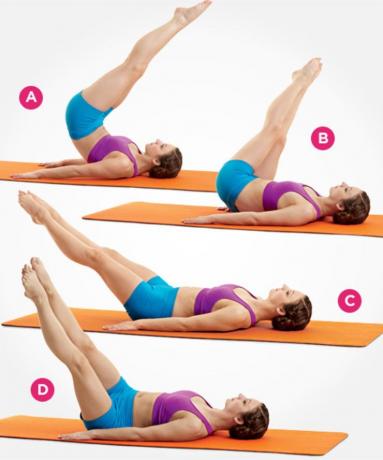 de Pilates Ejercicios para un vientre plano sacacorchos