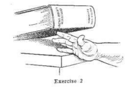 ejercicios para los hombres, los dedos