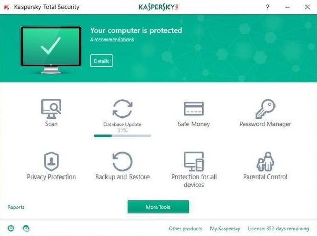 Anti-Virus para Windows 10: Kaspersky Total Security 2017