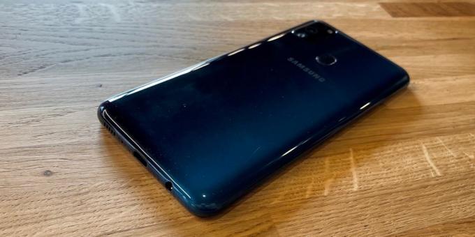 Samsung Galaxy M30S: Panel trasero