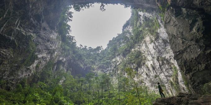 territorio asiático atrae a los turistas a sabiendas: Gruta de Sơn Đoòng cueva, Vietnam