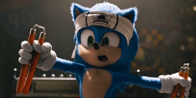 Tomada de la película "Sonic en el cine"