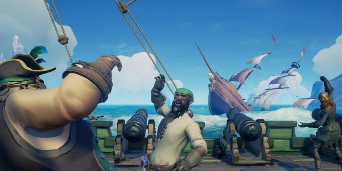 Xbox One en lugar de la PlayStation 4: Mar de los ladrones