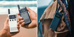 Debemos tomar: walkie-talkie compacto Xiaomi con radio FM con un descuento de 1,000 rublos