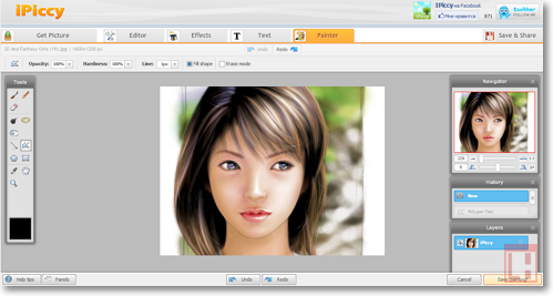 iPiccy - multilínea editor de gráficos